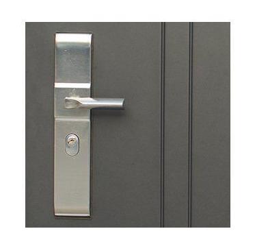 Anti-Theft Customizable Steel Door Sleek Modern for Residential Front Entry