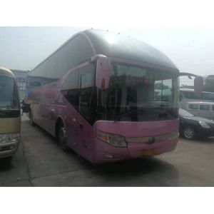 Туристический автобус 53 дела/перемещения ЗК6122Х подержанный усаживает ЛХД 2012 года с охладителем