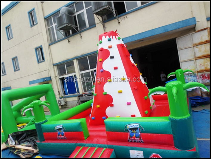 China Factory Sport Inflatable High Quality Inflatable Sport Games Inflatable Climbing Wall on Sell for Kids