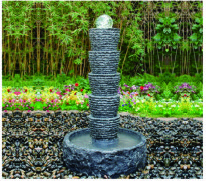 Shell Shape Outdoor Garden Water Fountains ,  Durable Granite Water Fountain