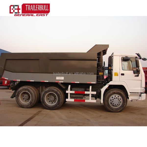 6x4 Dump Truck Mining Ethiopia Sino HOWO 16 20 Cubic Meter 10 Wheel Tipper Truck Used