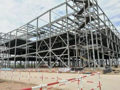 Customized Steel Structure Industrial Building Office School Building Steel Hall Construction