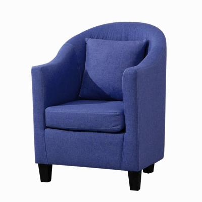 Atmospheric single hotel bedroom sofa home furniture modern lounge recliner wooden living room lounge chair