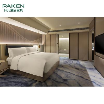 OEM Beech Solid Wood Modern King Bedroom Sets