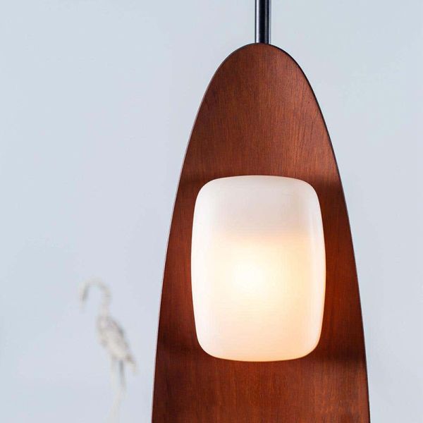 Lámpara de pie creativa del velero del vintage para el dormitorio del sofá de la sala de estar