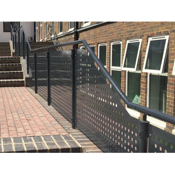 Aluminum Perforated Metal Facade Cladding for Decorative Walls