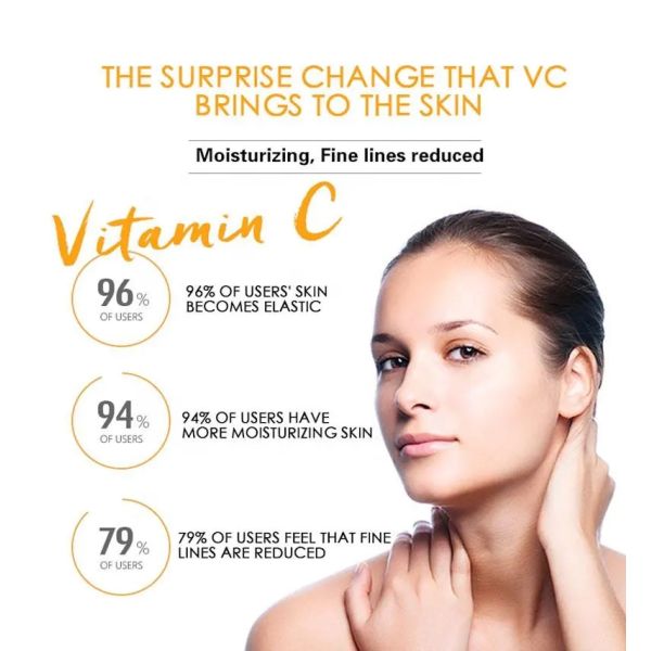 Glycerin Vitamin C Skincare Face Serum Products Anti Wrinkle Tightening Anti Puffiness