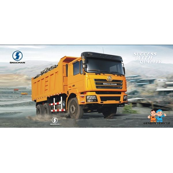 Тележки Tipper шахты кабины 20CBM SHACMAN F3000 плоские для конструкционных материалов