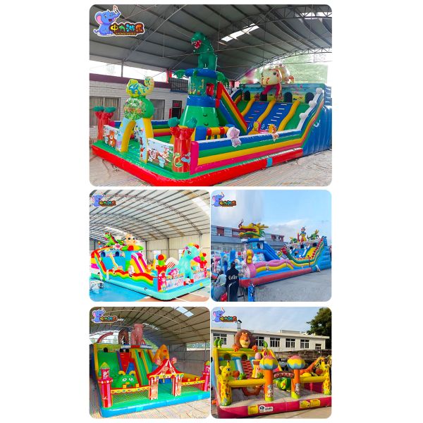 Customization Inflatable Bouncy Castle Inflatable Bounce House With Slide