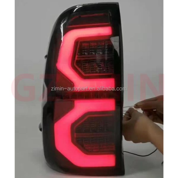 LED Tail Light C Style For Hilux Revo Rocco 2016 2017 2018 2019 2020 2021 2022 2023