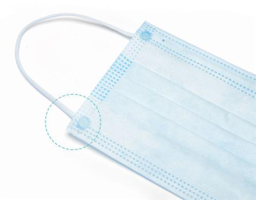 Latex Free Disposable Face Mask Breathable Durable For Surgical Supplies