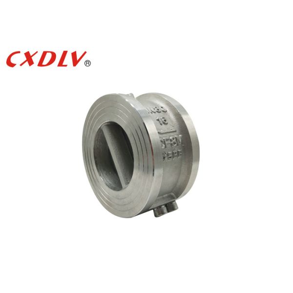 ANSI/DIN/JIS/JB Standard Dual Plate Check Valve SS304/SS316 Bolt/Washer
