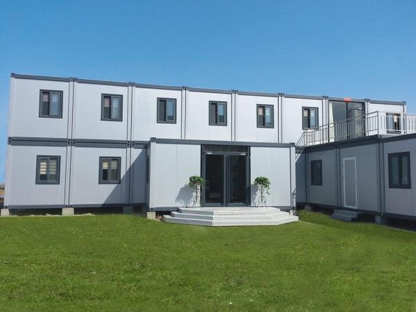 40ft 20ft Light Steel Prefab Modern Villa Style Expandable Container Homes With Bedrooms