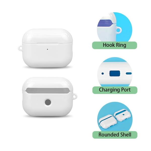 Air Pod Case Diy Logo カスタム 3D PC サブライメーション ブランク Airpod Pro 2 イヤホン保護カバー
