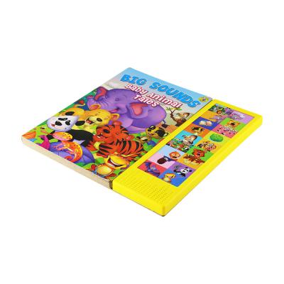Customized Color Baby Sound Module For Toddlers Learning Animal Sound Books