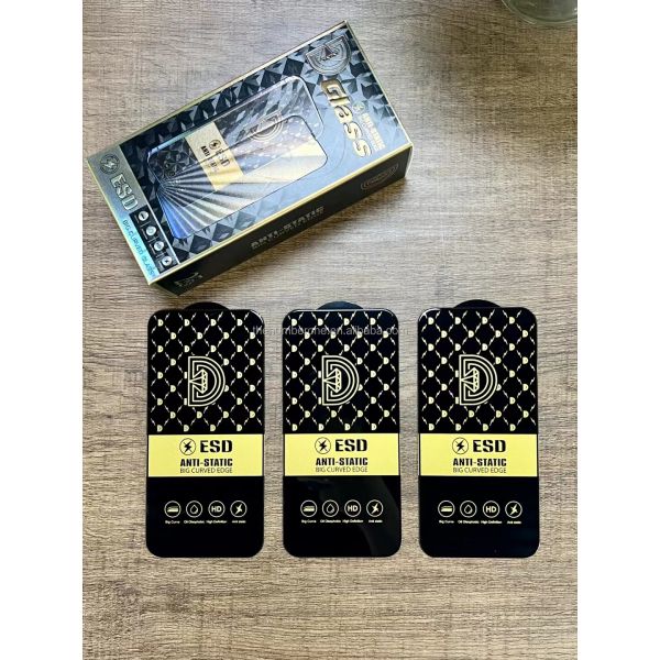 Большой кривой закаленный стеклянный пленка защитник экрана ODM полный клей для IPHONE 14 MAX