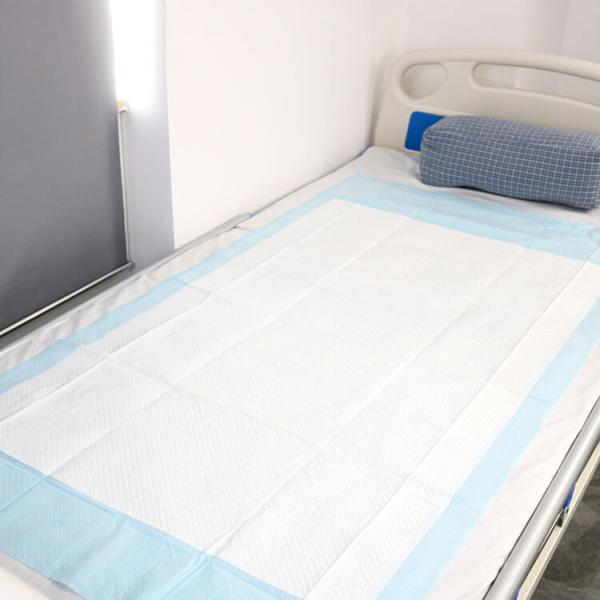 Custom Color Adult Disposable Underpads Edge Reinforcement Design For Urinary Incontinence