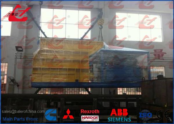 Automatic Box Shear Container Scrap Metal Shear Hydraulic Scrap Cutting Machine Diesel engine or Electric Motor Power