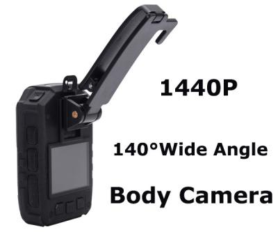 Mini Full Hd 1440p Body Mount Camera Recorder , Wireless Wearable Body Cameras