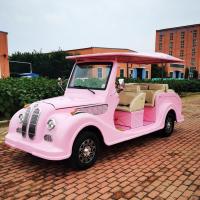 Carro Clásico Rosa Novo Carro Vintage Elétrico Pode Carregar 8 -11 Pessoas Em Venda