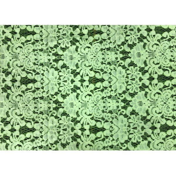 White Swiss Cotton Embroidery Lace Fabric , Cotton Lace Trim For Party