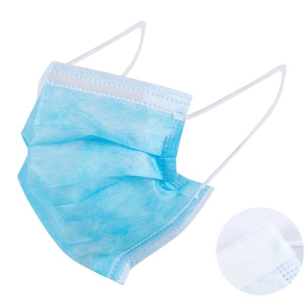 Anti Virus Medical Standard Sanitary Disposable 3 Ply Earloop Face Mask -50 Pcs/Box