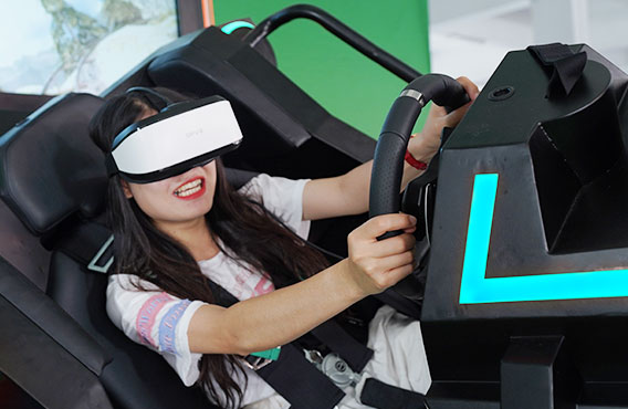 Игровой автомат занятности имитатора русских горок 360 проекции крытый VR Immersive