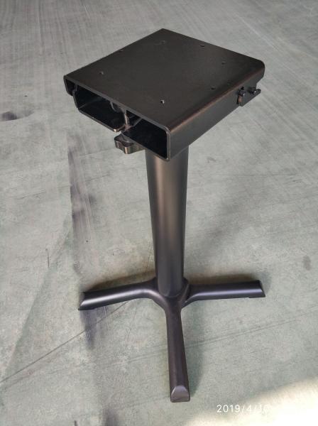 Black Space Saving Bar Table Legs Flip Top Table Base Cast Iron Table Bas legs