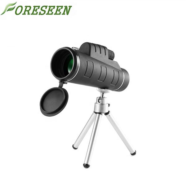 10X40 Outdoor Hiking Mini Monocular Telescope Bird Watching Prism FMC With Smartphone