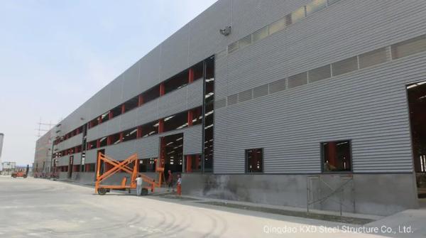 Steel Structure Project Prefabricated Warehouse Installation