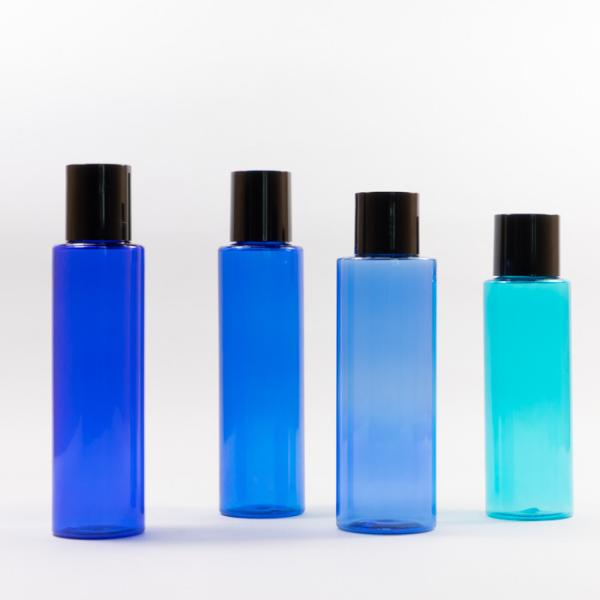 Cylinder Round 120ml 150ml Plastic Cosmetic Bottles