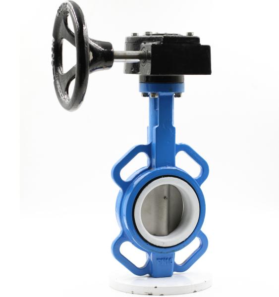 Chinese manufacturer Wafer type style stainless steelductile iron shouldered butterfly valves