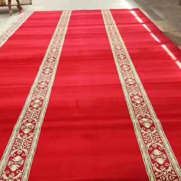 Modern Style Mosque Carpet Roll in 4m Width from Pakistan with Design