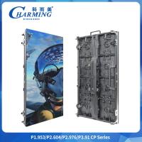 Serie CP P3.91 Regula curvada Pantalla flexible 8K HD LED 1/16 Escaneos Publicidad exterior LED Video Ajuste de la forma especial de la pared