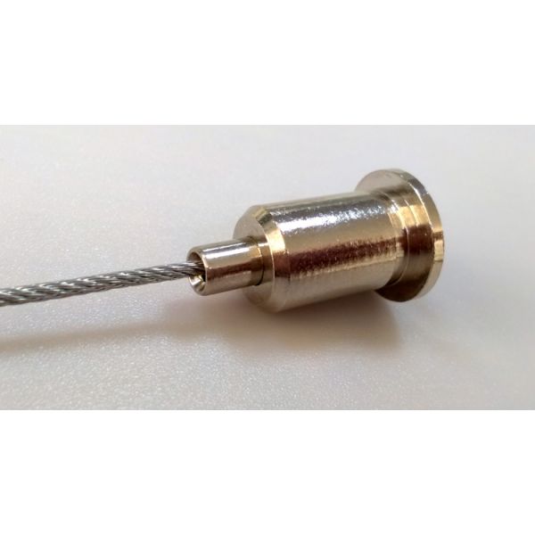 Adjustable Brass Cable Gripper with 2 Spits for Cable Lighting Kit Premium Cable Clips