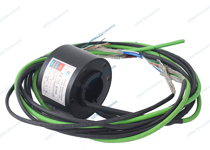 Через отверстие скользкое кольцо с RS422 & 100M Ethernet сигнал при низкой температуре