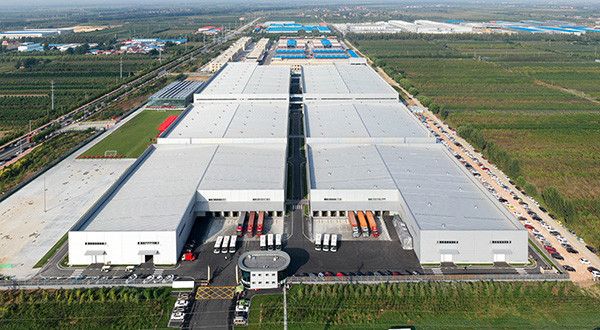 Flexible Metal Farm Buildings , Prefabricated Steel Structure Warehouse Building