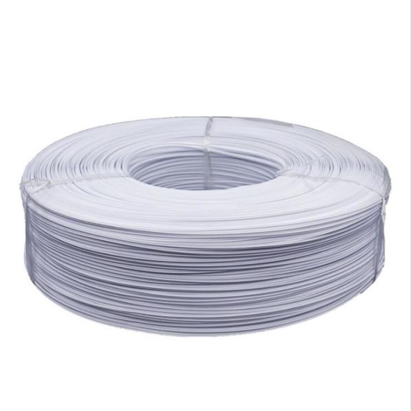 5MM Rolled Coil Single Winding PE Metal Nose Wire
