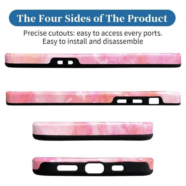 3D Coated Sublimation 2 in 1 Bank Phone Cases Tpu Pc Tough Sublimation Blanks Phone Case for Iphone 12 13 Mini Pro Max
