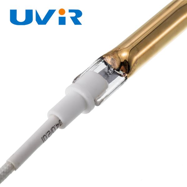 3D Gold Coated Quartz Infrared Heating Lamp Tube 150-6000W