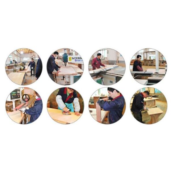 King / Queen Size Luxury Hotel Bedroom Furniture MDF With Wood Veneer