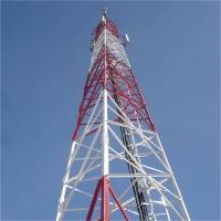 Tour de télécommunications de 40 mètres, tour de tubes en acier angulaire à 3 pattes