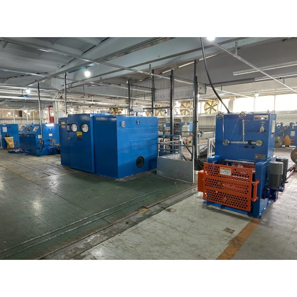 7.5KW Speed Electric Copper Wire Bunching Machine 220V-380V Voltage 4500KG Weight