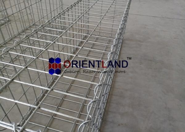 Rock Solid Fencing Welded Gabion Baskets / Walls 50×50mm 1m×0.3m×0.3m
