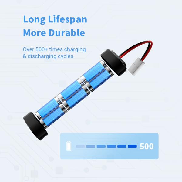 7.2V 5000mAh Nickel Hydride Rechargeable Batteries BAKTH RC5000 Ni Mh Battery For RC Cars