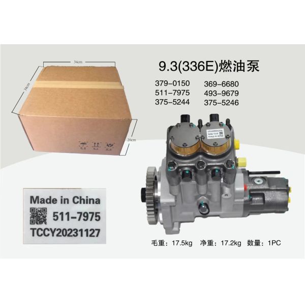 C9.3 Cat Engine Part 375-5244 3755244 Дизельный двигатель насос для 336E LN 568 FM 336E L 568 FM LL 336E