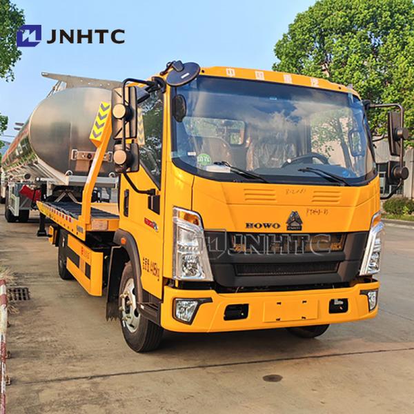 Novo carro de reboque HOWO Caminhão de resgate Caminhão de recuperação de resgate 5 toneladas Caminhão de reboque Corpo preço
