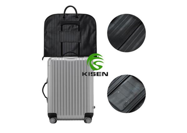 Handled Travel Waterproof Suit Cover , Packaging Zippered Garment Storage Bags