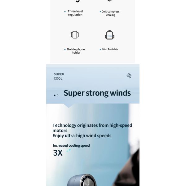 Handheld Electric Mini Portable Fan USB Rechargeable Fan With High Speed Spray Function