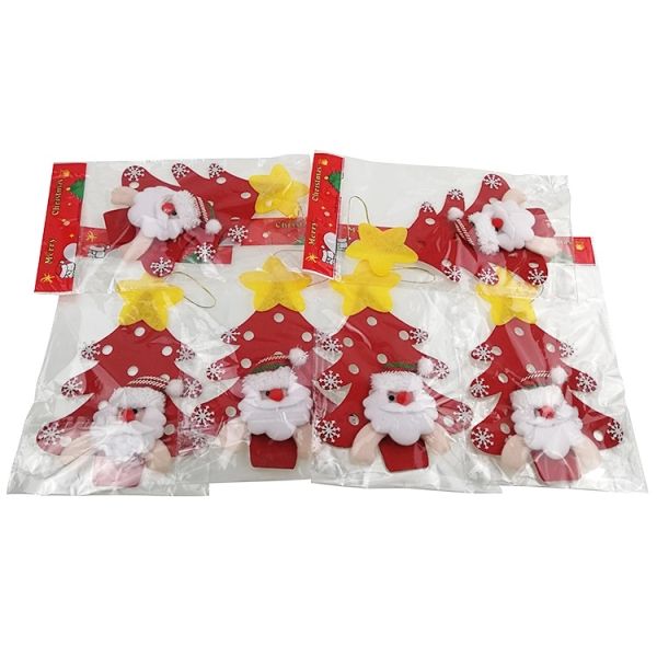 Small DIY Eco Friendly 22*16cm Christmas Tree Ornaments